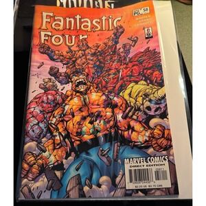 Fantastic Four #58 Marvel Comics Direct Edition‎ Warren Grant Fridolfs